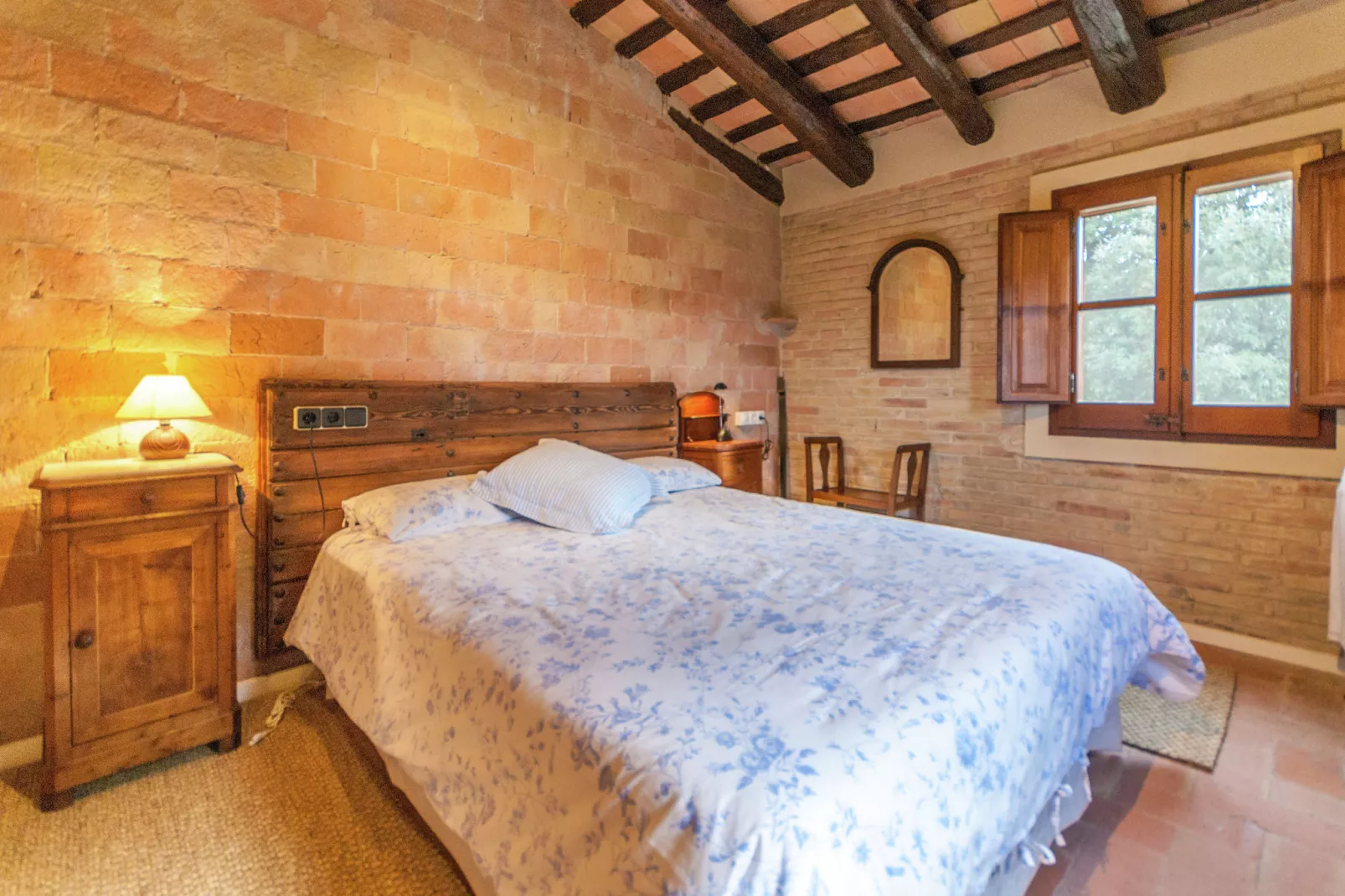 Masia Can Roca de Dalt-Slaapkamer