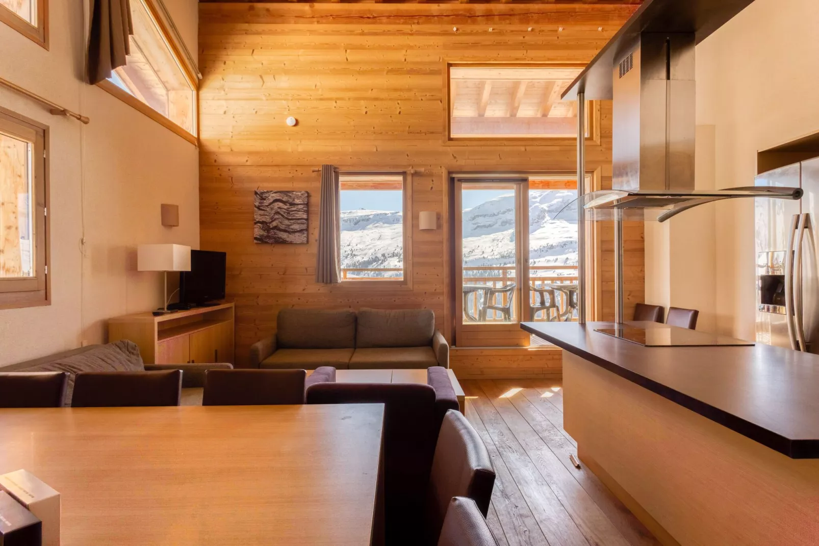 Les Portes du Grand Massif 1-Woonkamer