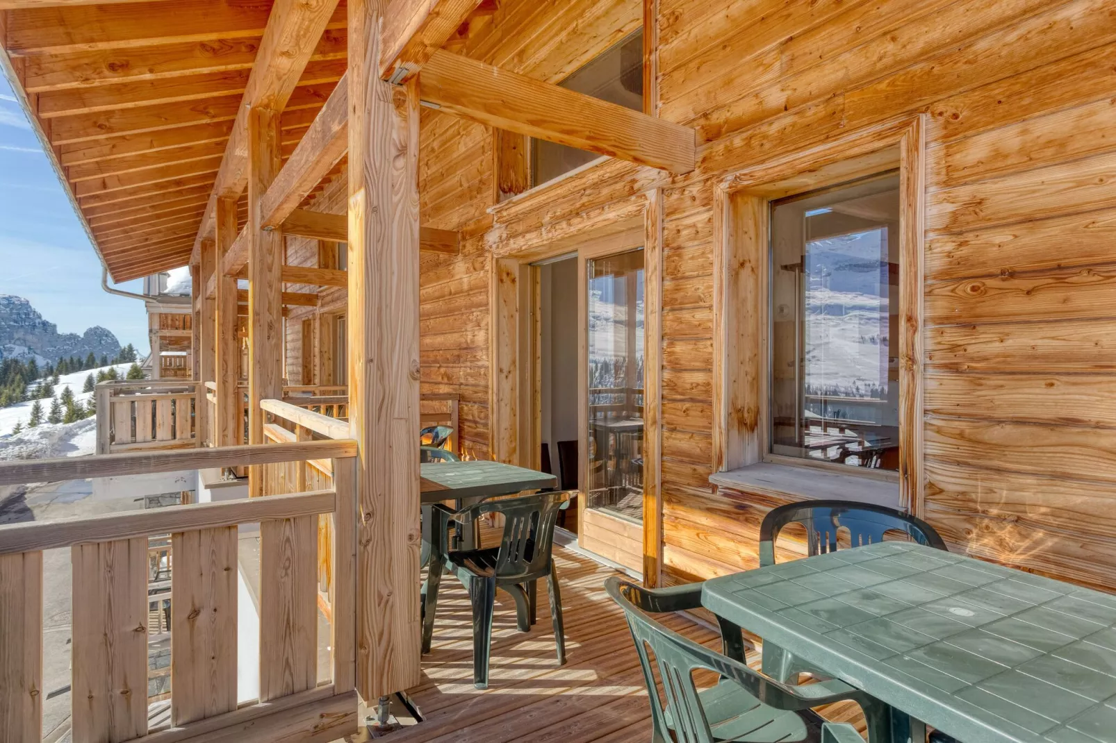 Les Portes du Grand Massif 1-Terrasbalkon