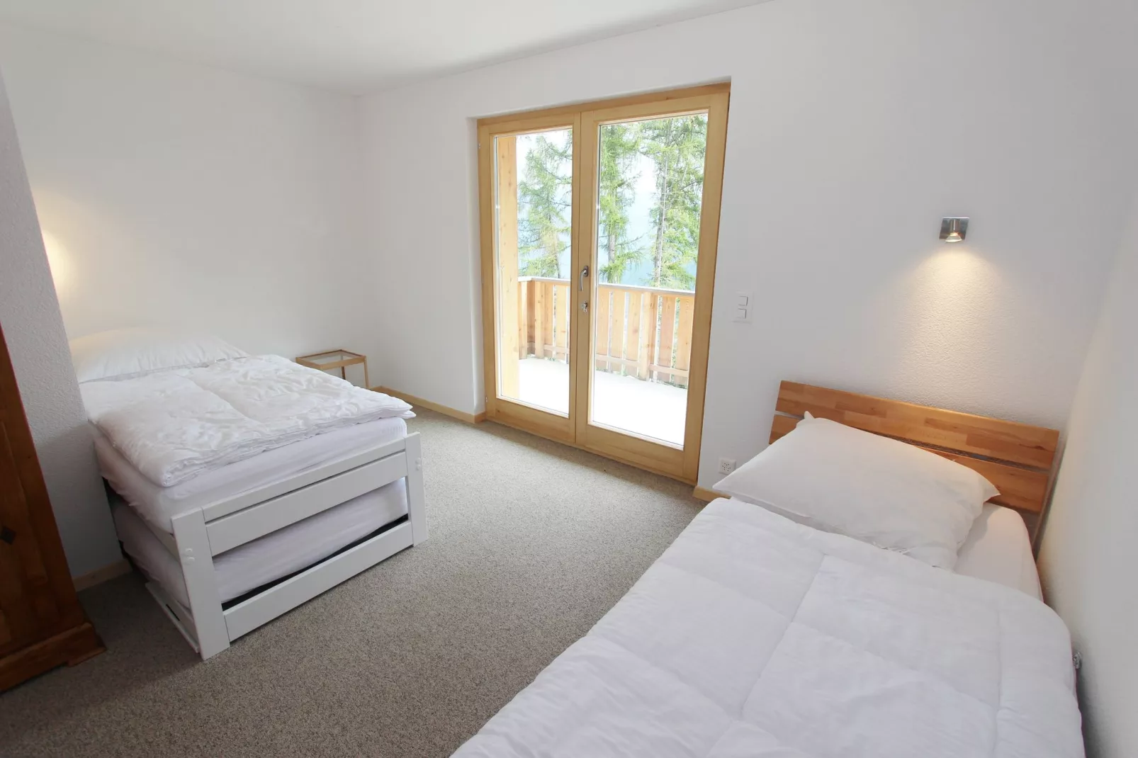 Chalet Chaud-Slaapkamer