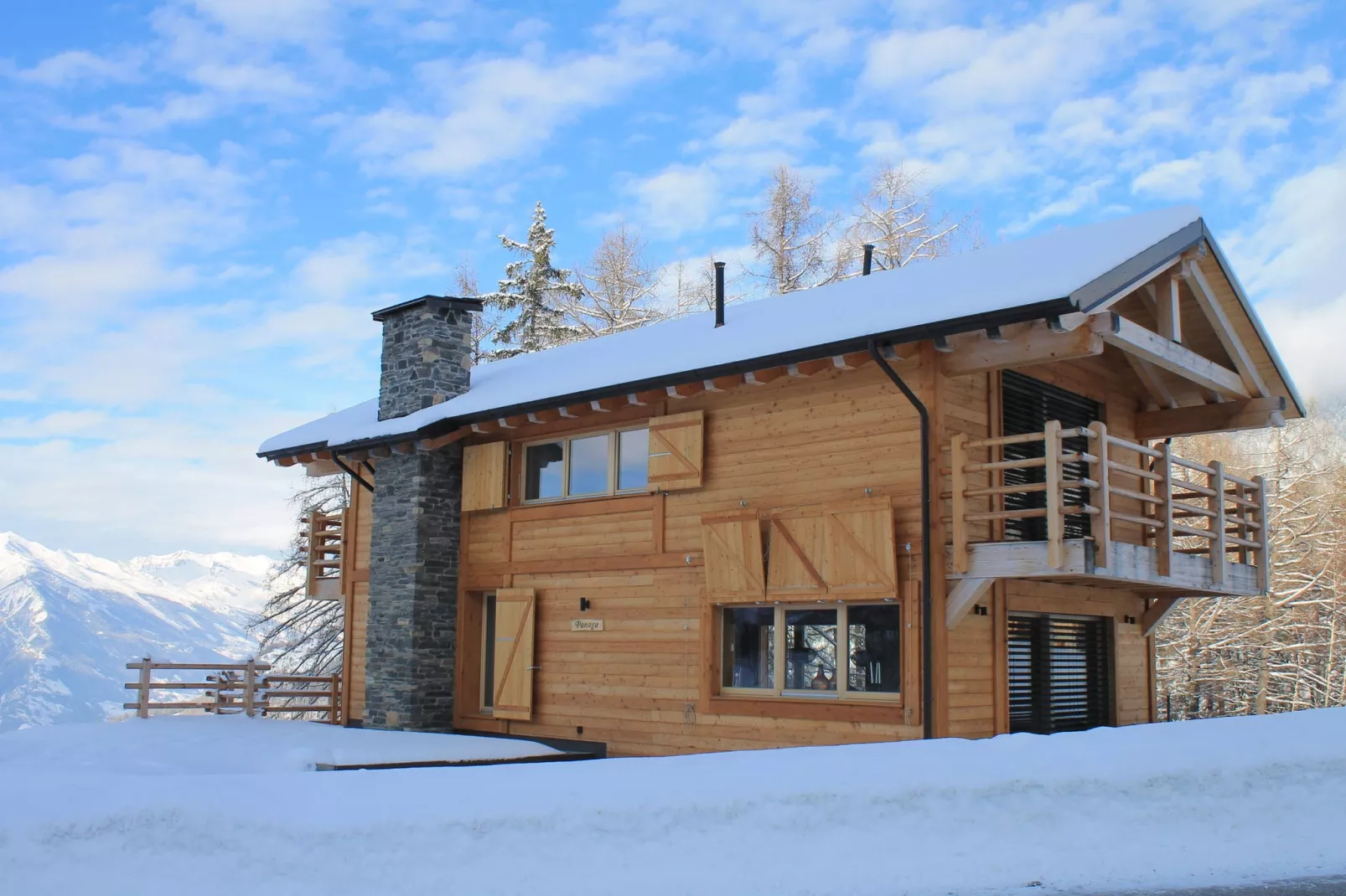 Chalet Panaga-Exterieur winter