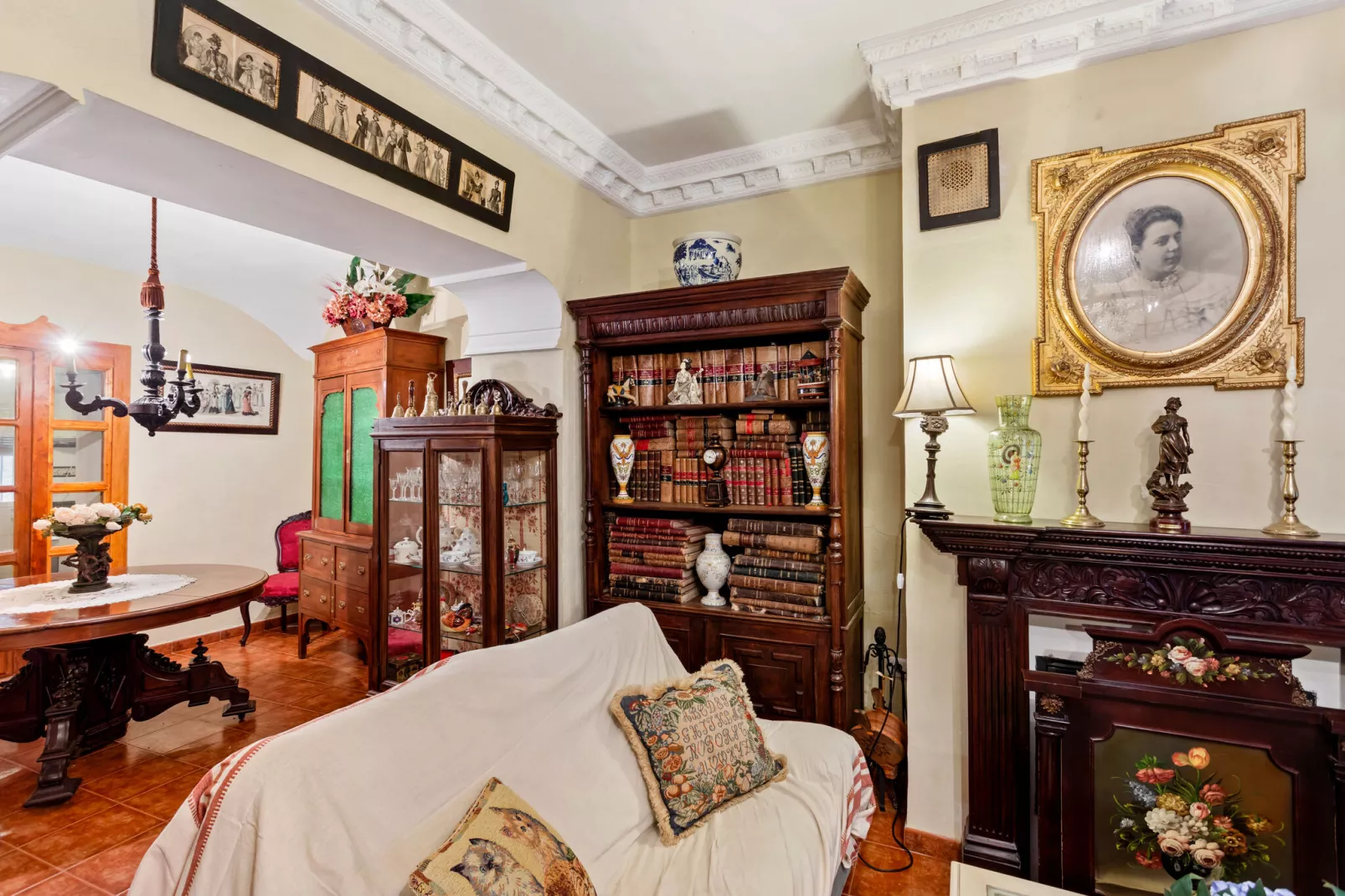 Casona la Huertita-Woonkamer