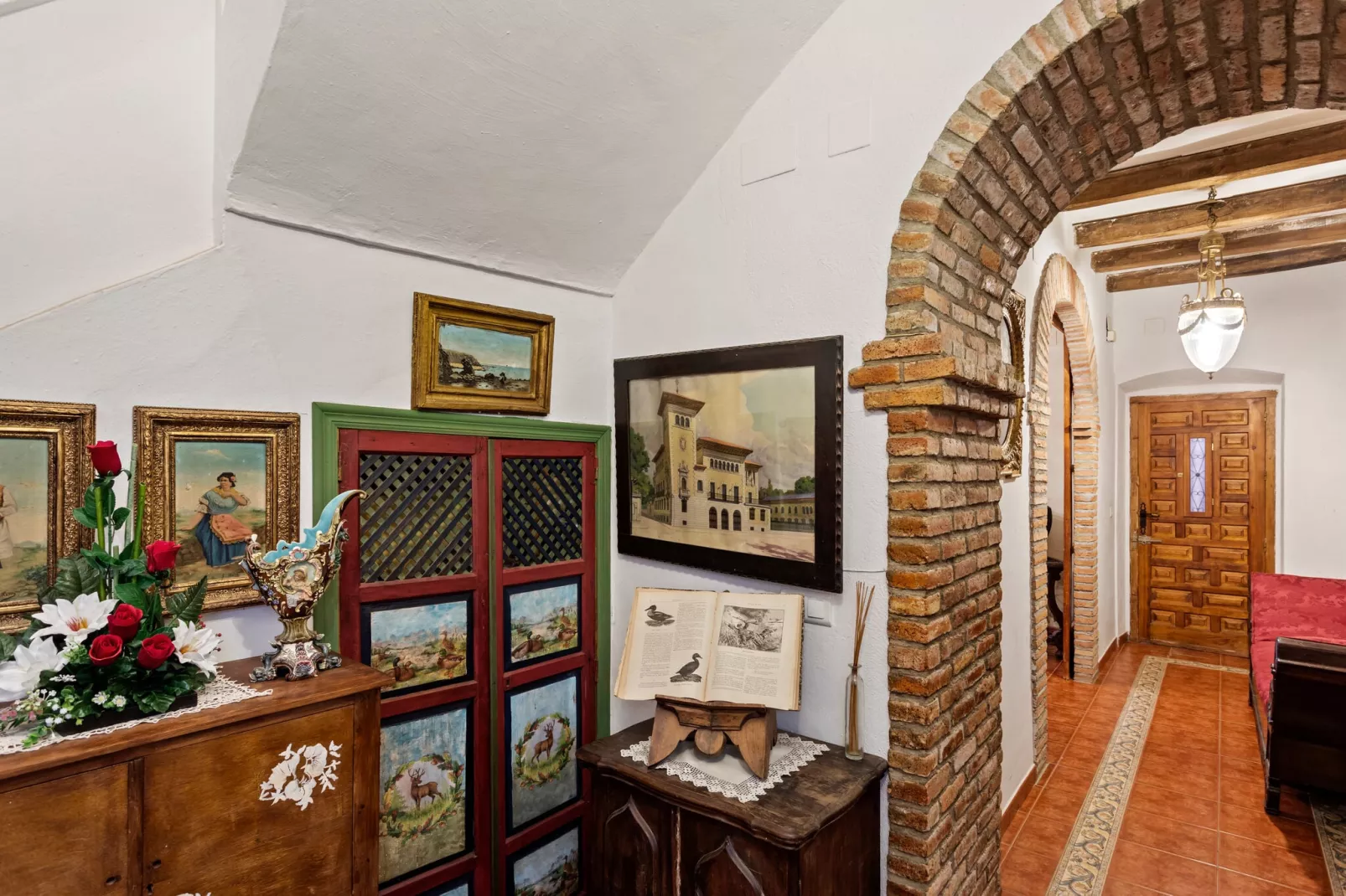 Casona la Huertita-Woonkamer