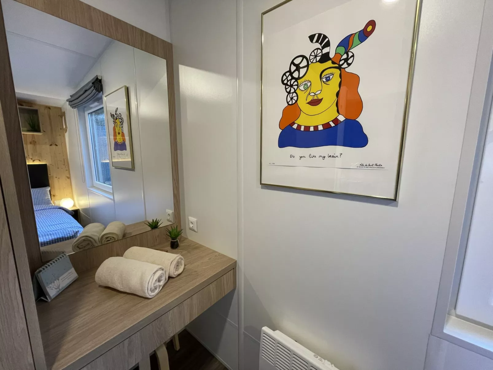 Tiny Haus Neschtle-Binnen