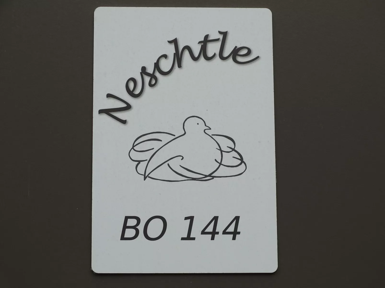 Tiny Haus Neschtle-Binnen