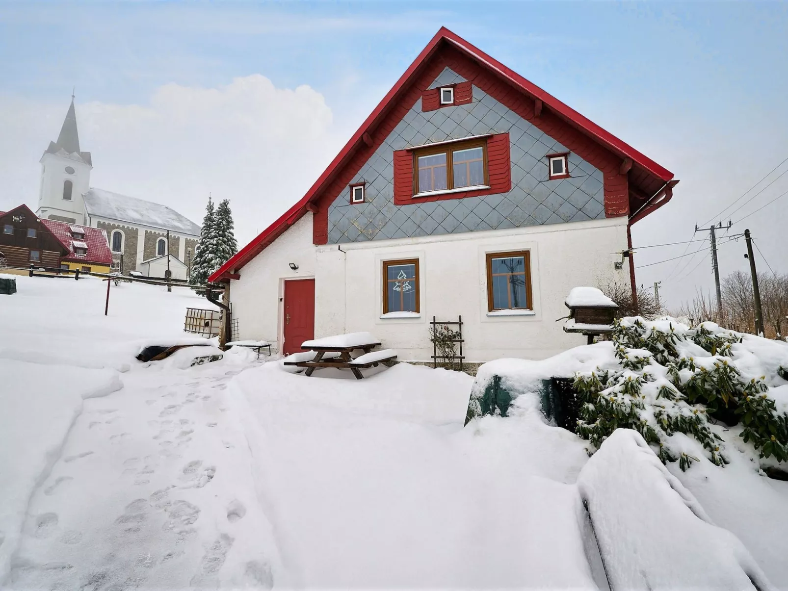 Chaloupka Příchovice-Buiten