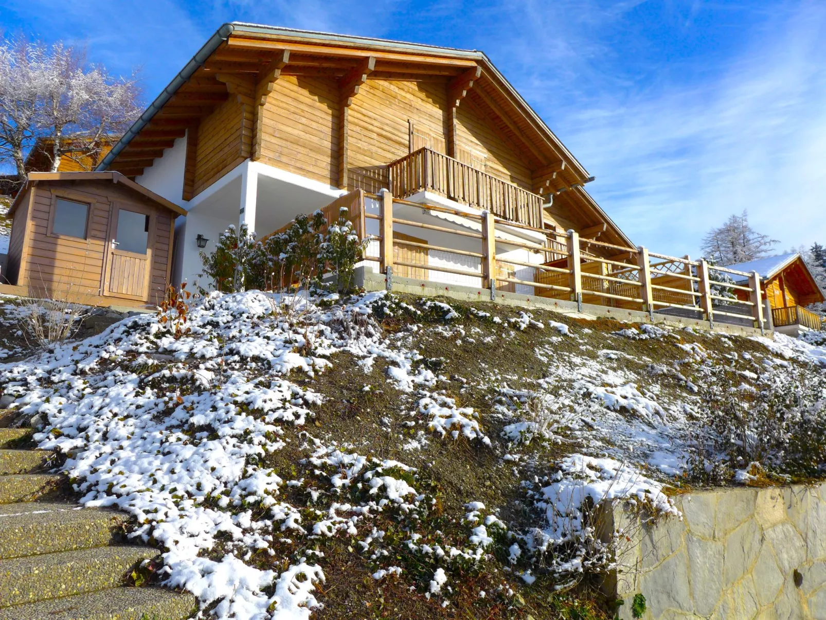 Chalet La Délège-Buiten
