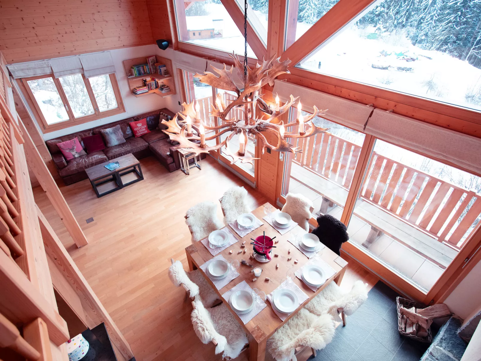 Chalet Les Pars-Binnen