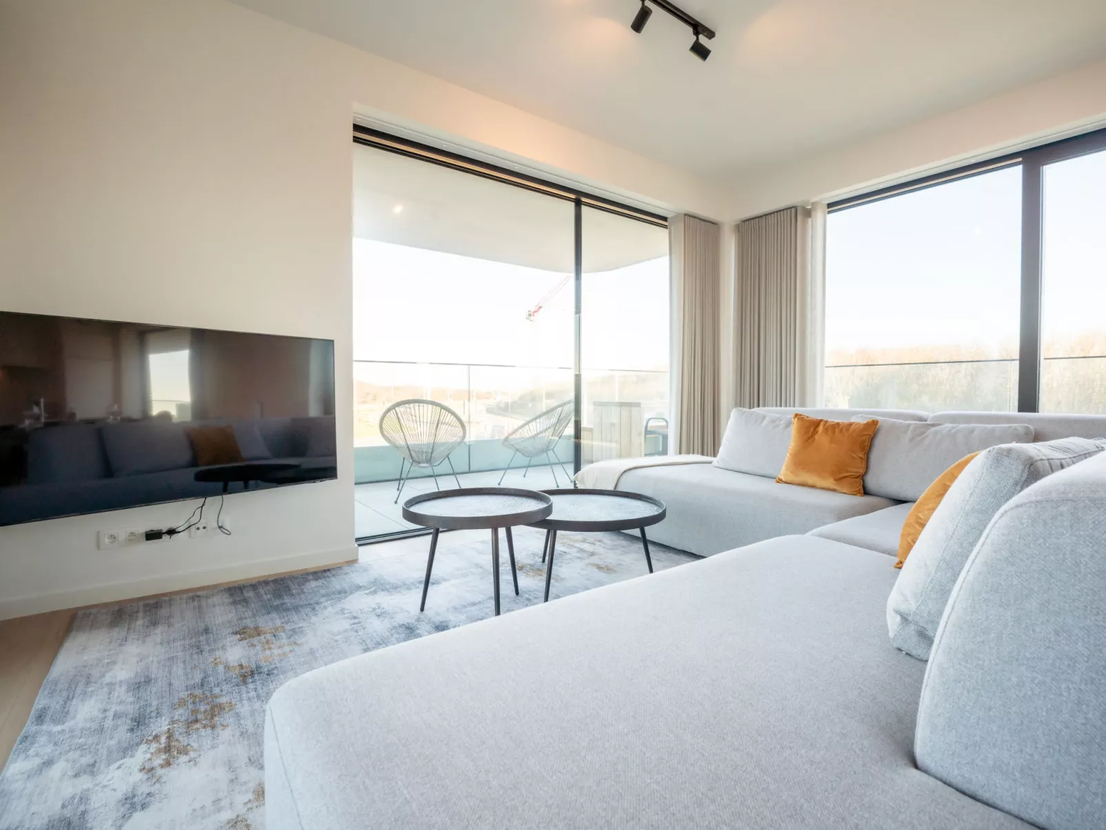 One with terrace and dune view-Binnen