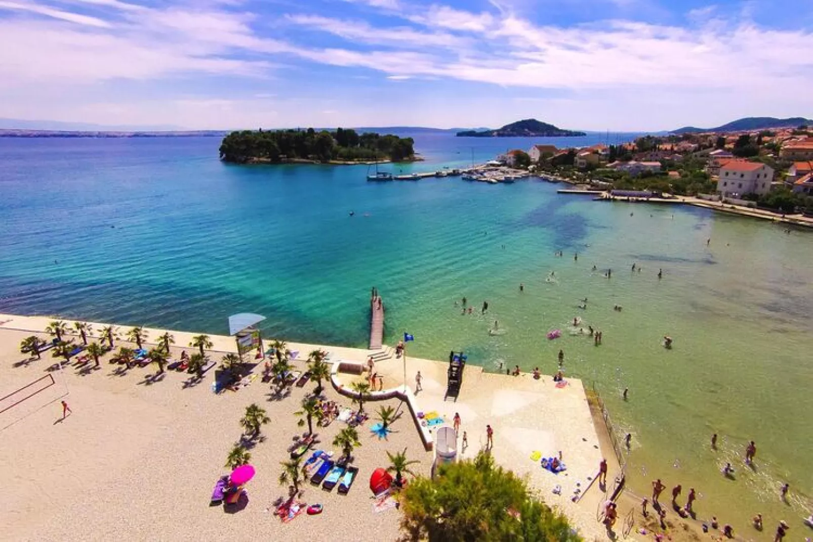 Holiday resort Vile Dalmacija, Preko-2-Raum-App., Superior 2+2, ca. 33 qm, für 4 Pers.-Waterzicht