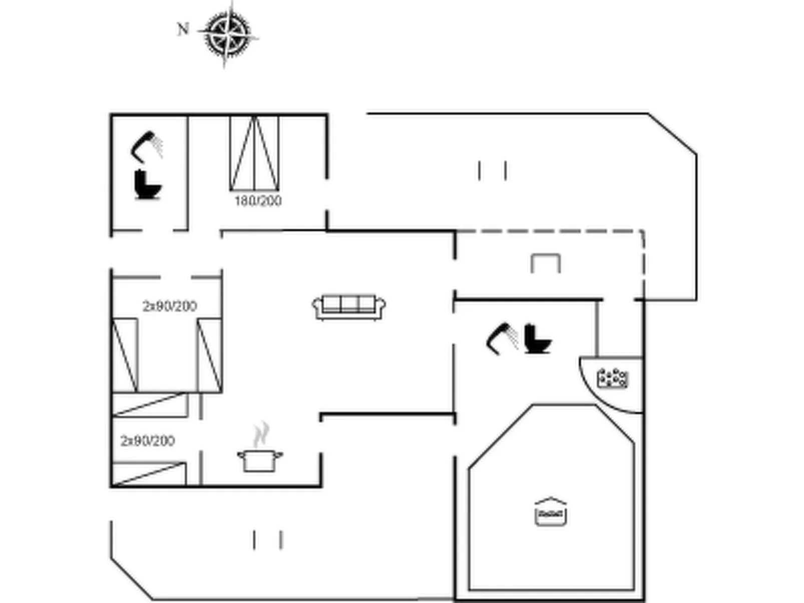 "Athisl" - 800m from the sea-Binnen