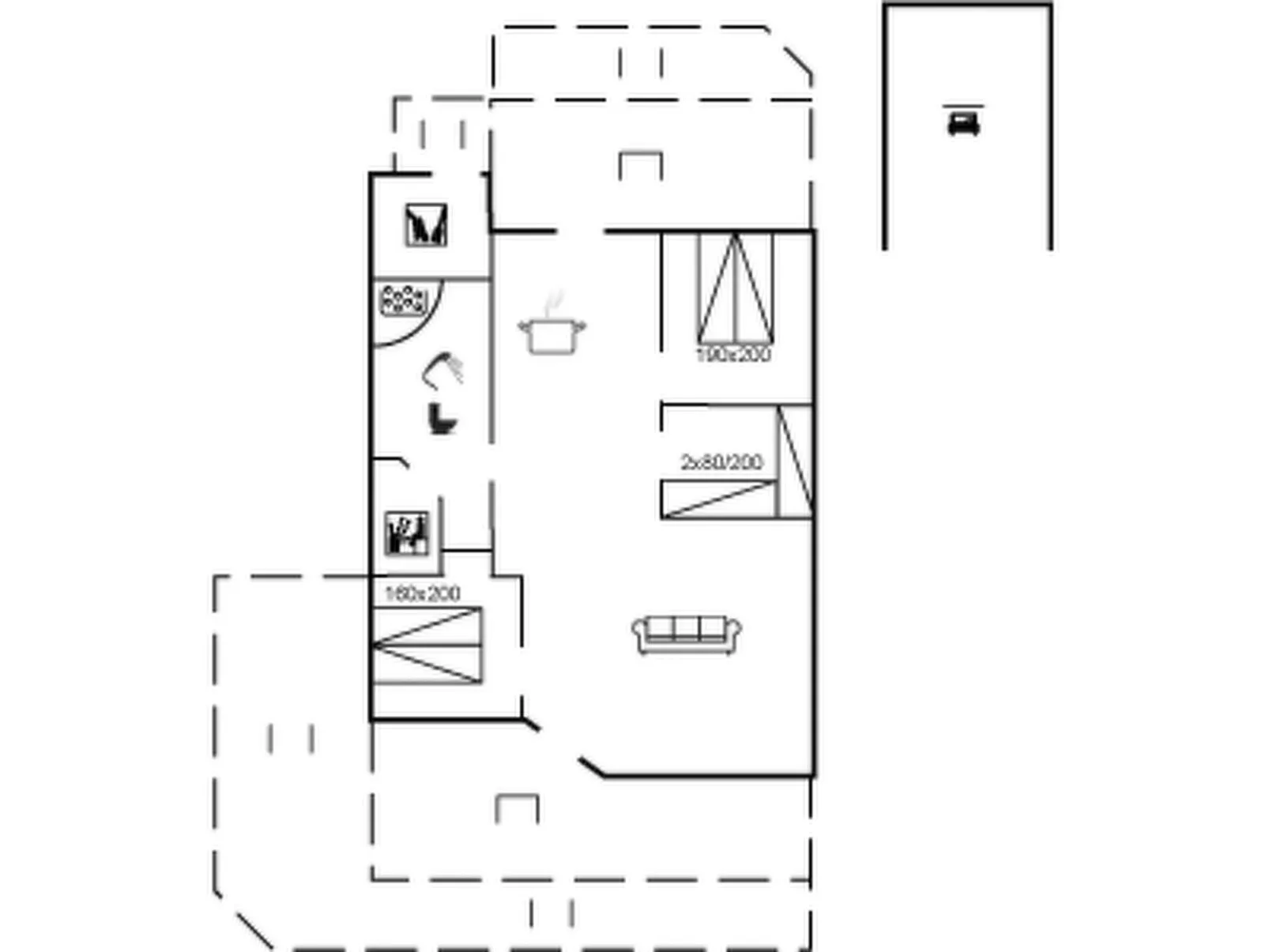 "Apsolon" - 150m from the sea-Binnen
