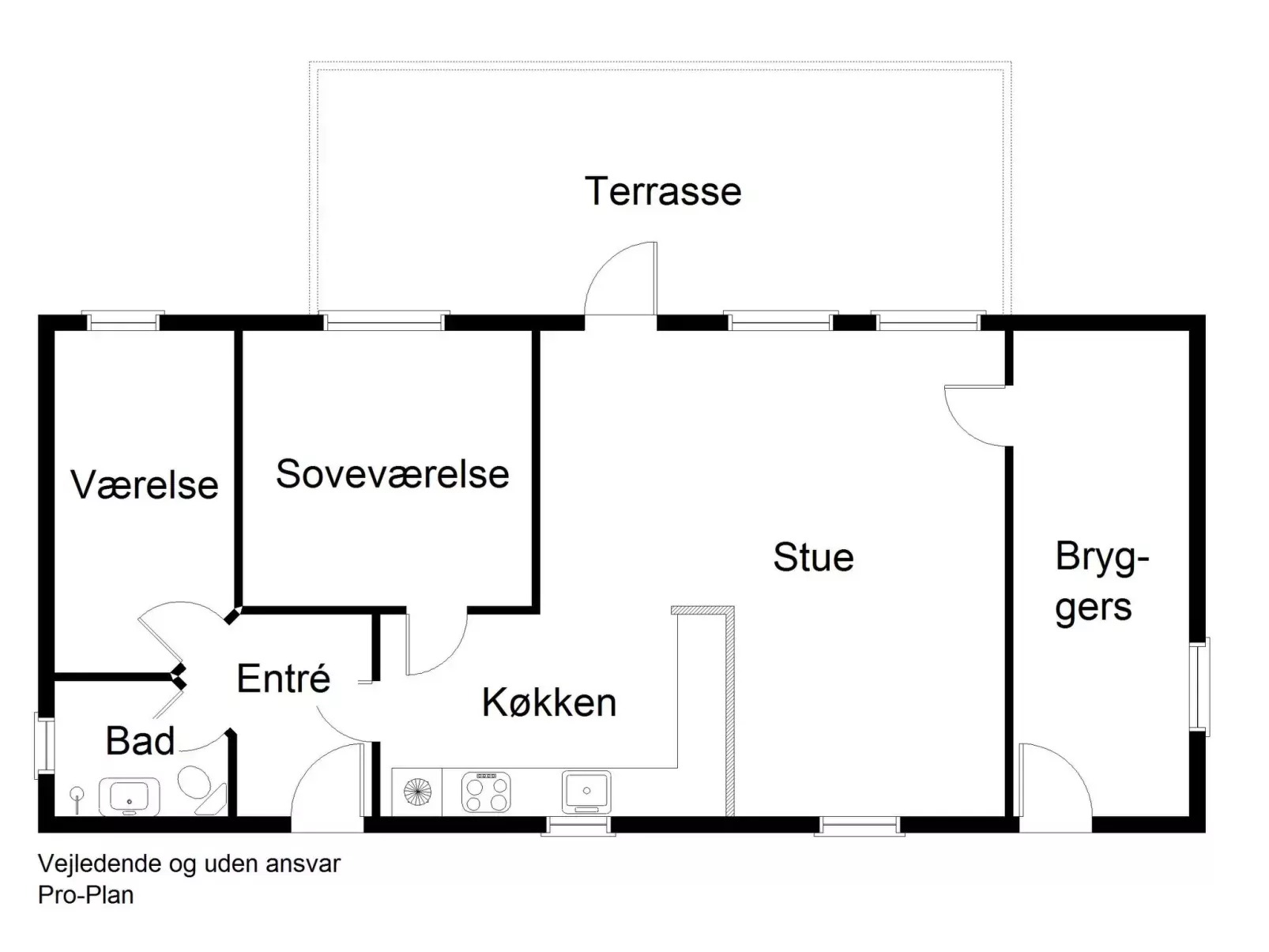 "Ose" - 50m from the sea-Binnen