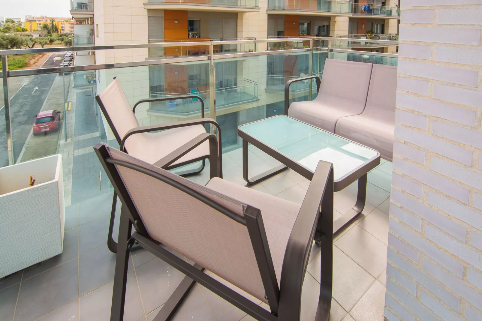 Apartamento Augusta - Terrasbalkon
