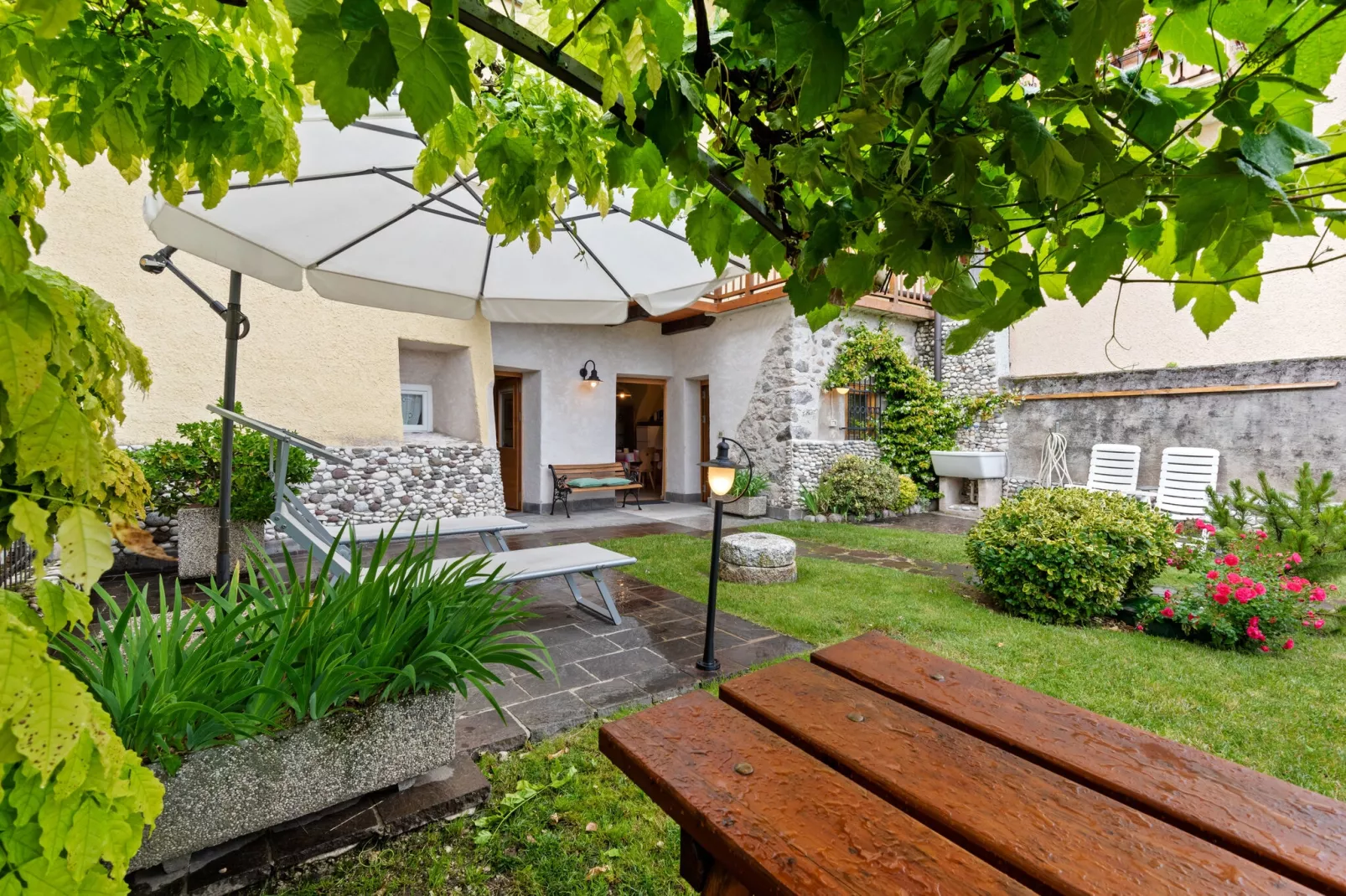 Golden Delicious-Tuinen zomer