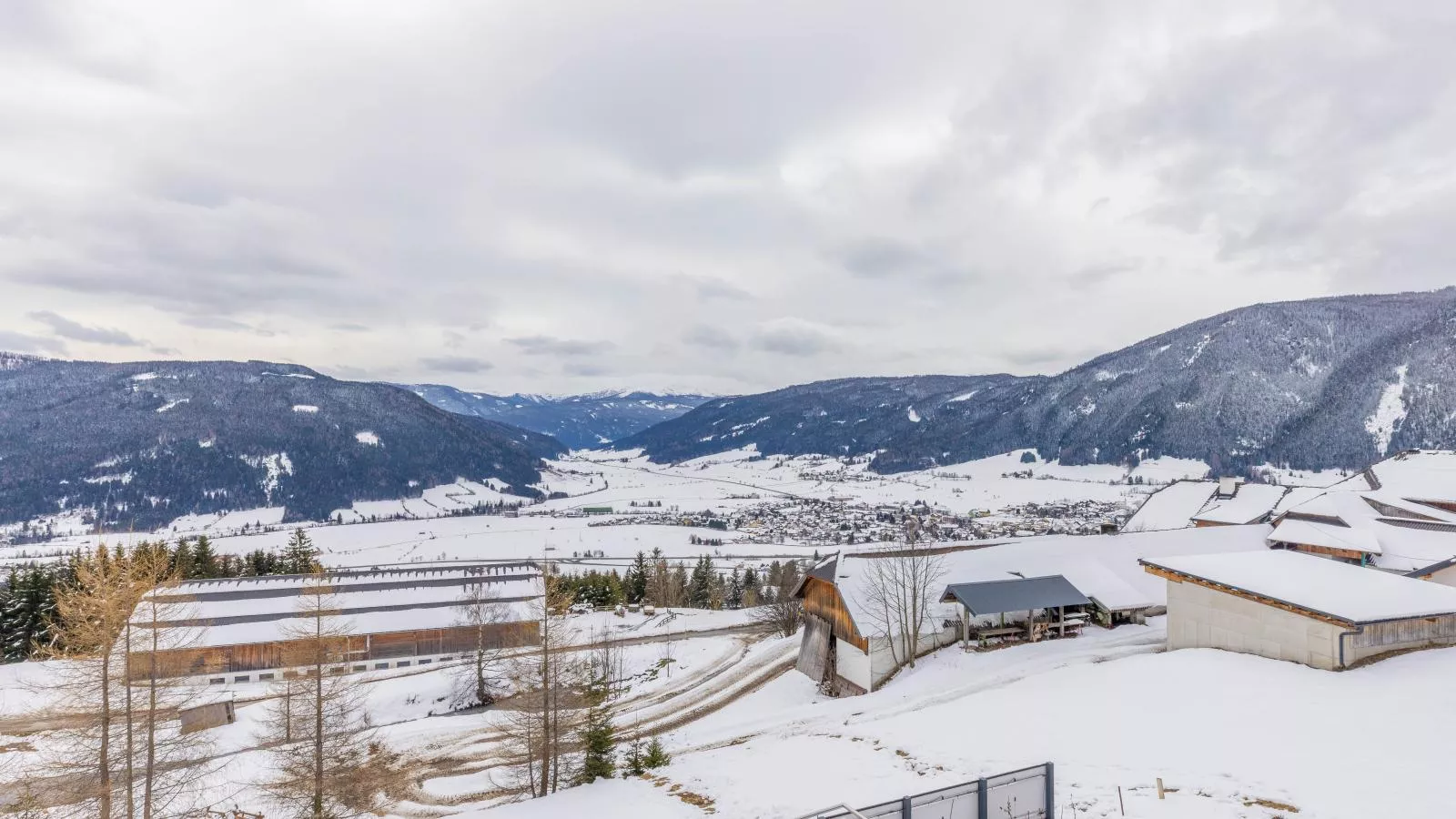 Lärchenhof Top 202-Uitzicht winter