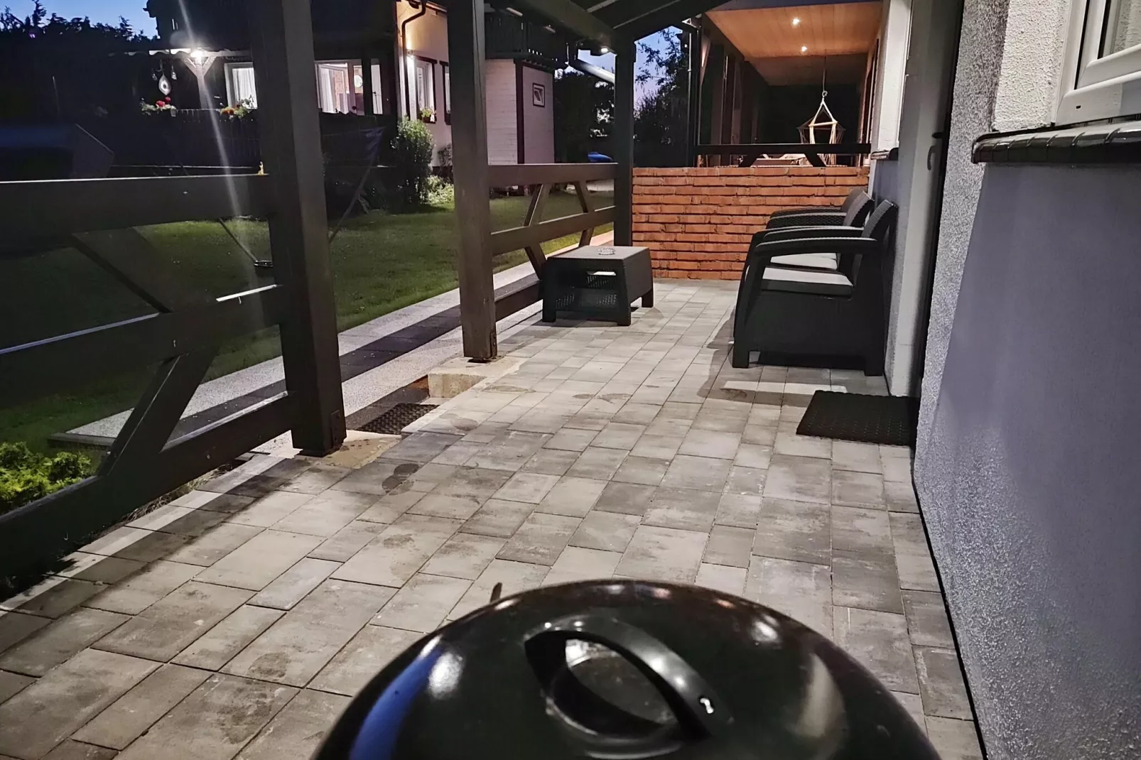 Domki piętrowe dla 8 osób-Terrasbalkon