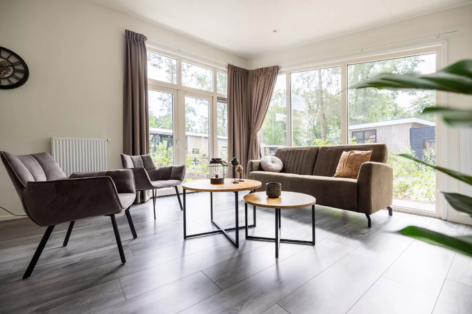 Vakantiepark De Rimboe & De Woeste Hoogte 27-Woonkamer