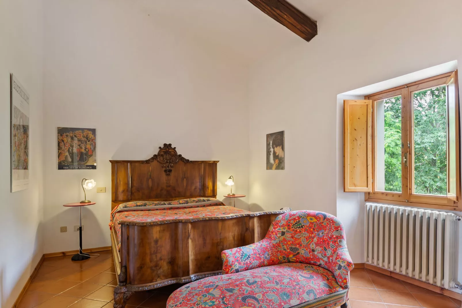 Prachtige villa in Toscane met een adembenemend uitzicht-Slaapkamer