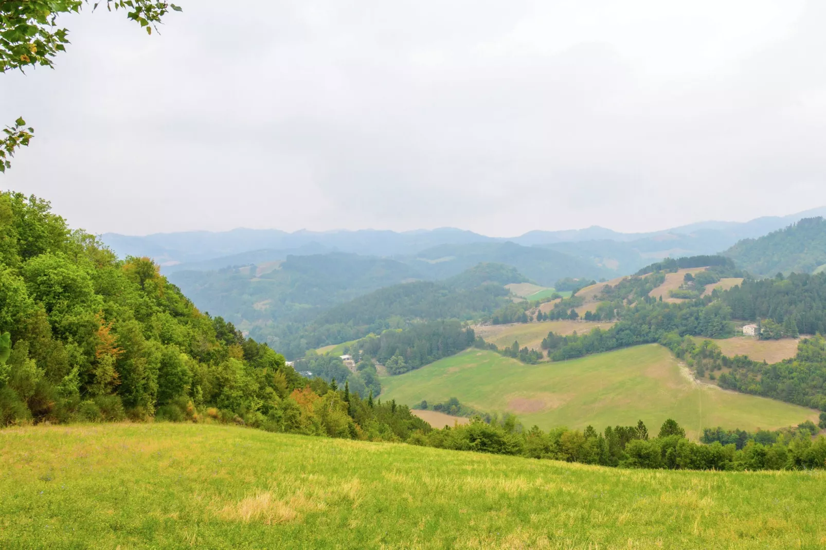 Landelijke villa in Emilia-Romagna met adembenemend uitzicht-Uitzicht zomer