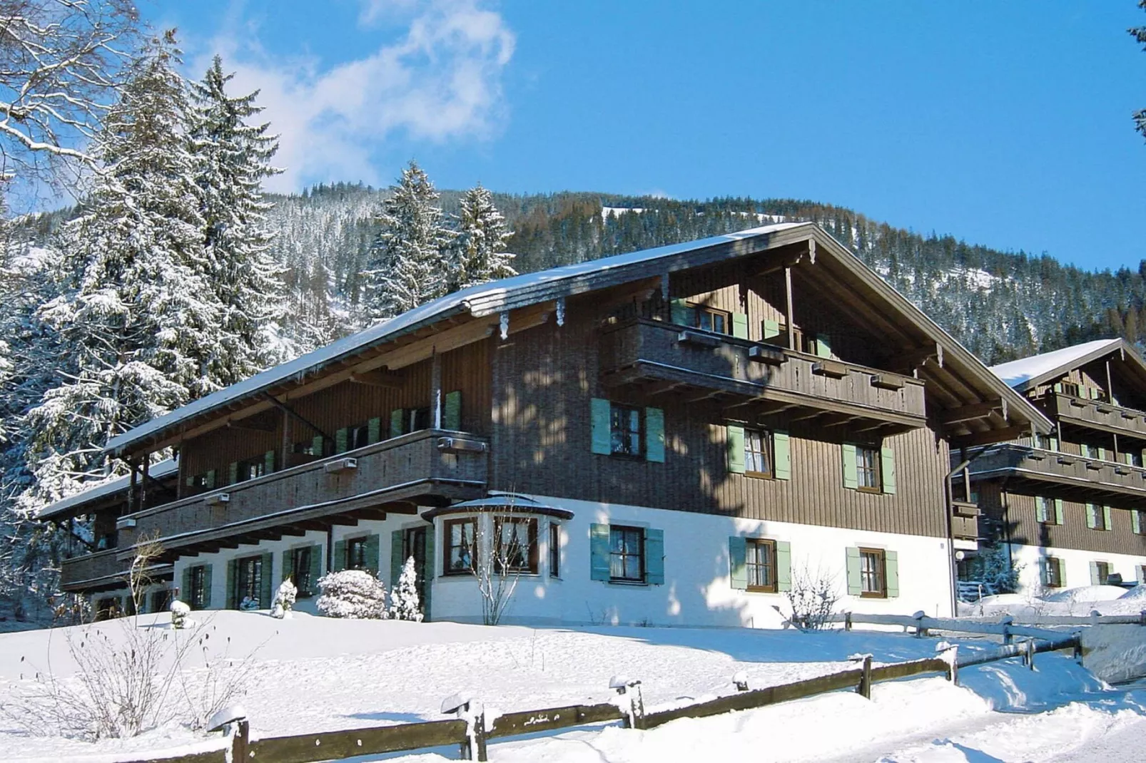 Schöne Unterkunft in den Alpen bei Bayrischzell-Exterieur winter
