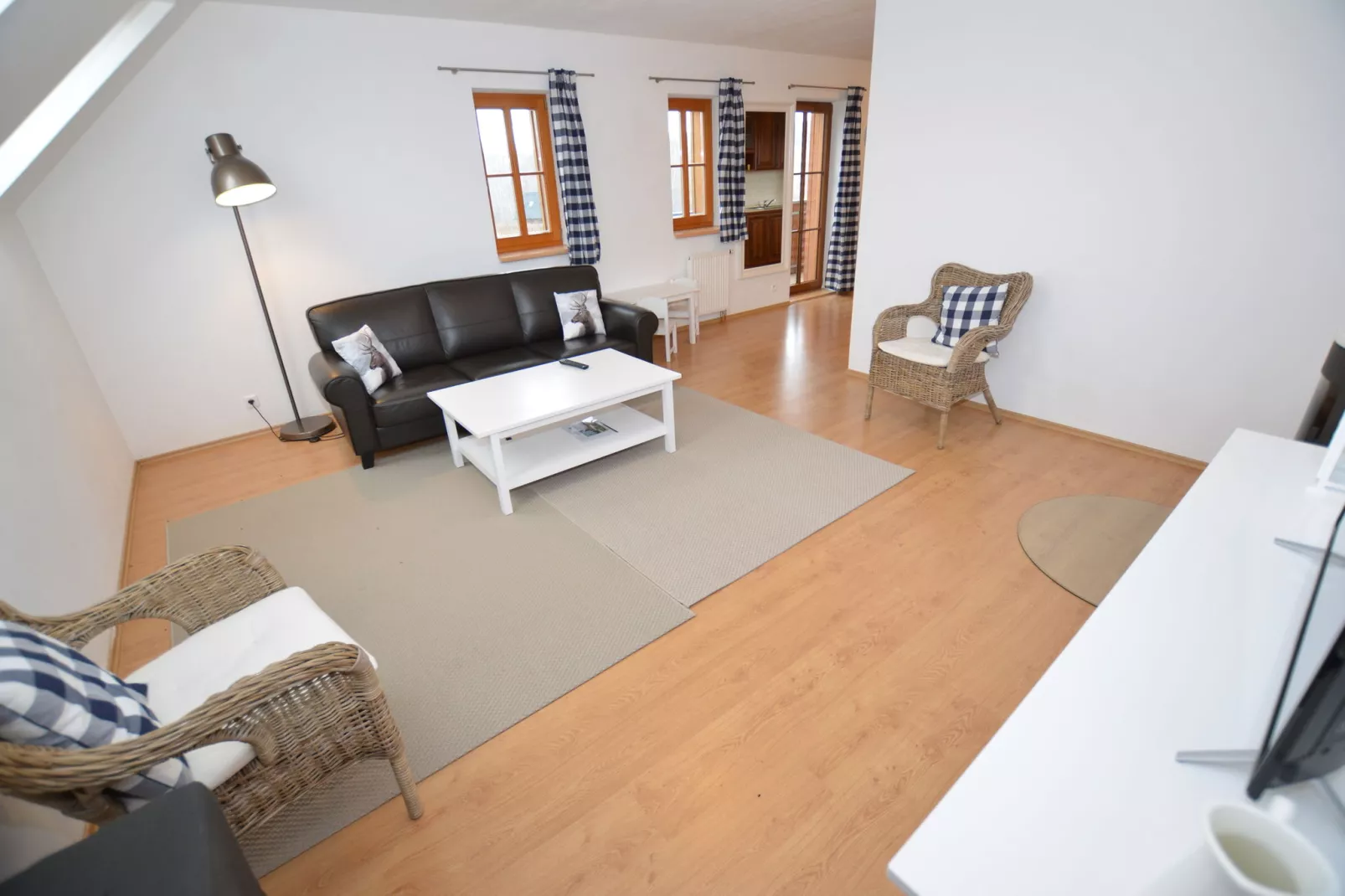 Lipno Nova Lake Resort B-Woonkamer