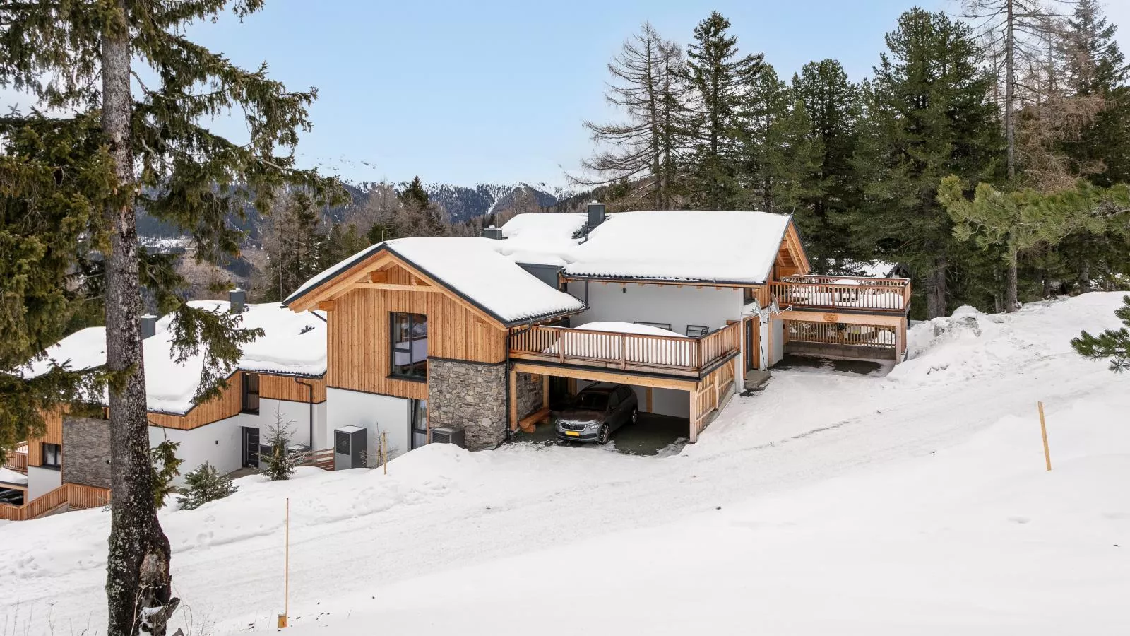 The Cosy Bear Lodge-Exterieur winter