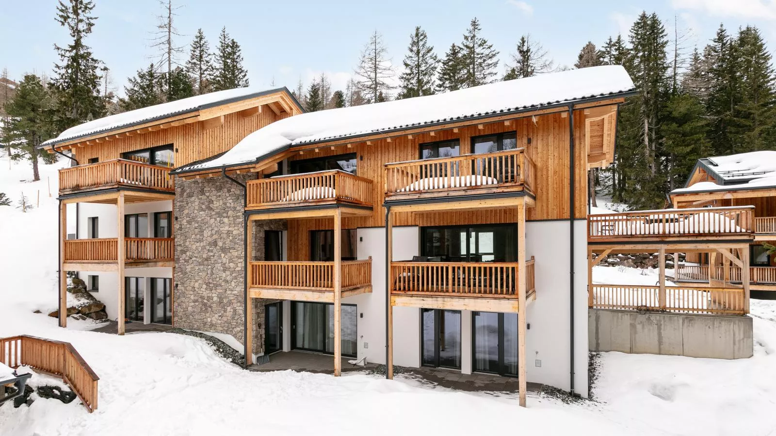 Silas Mountain Chalet-Exterieur winter