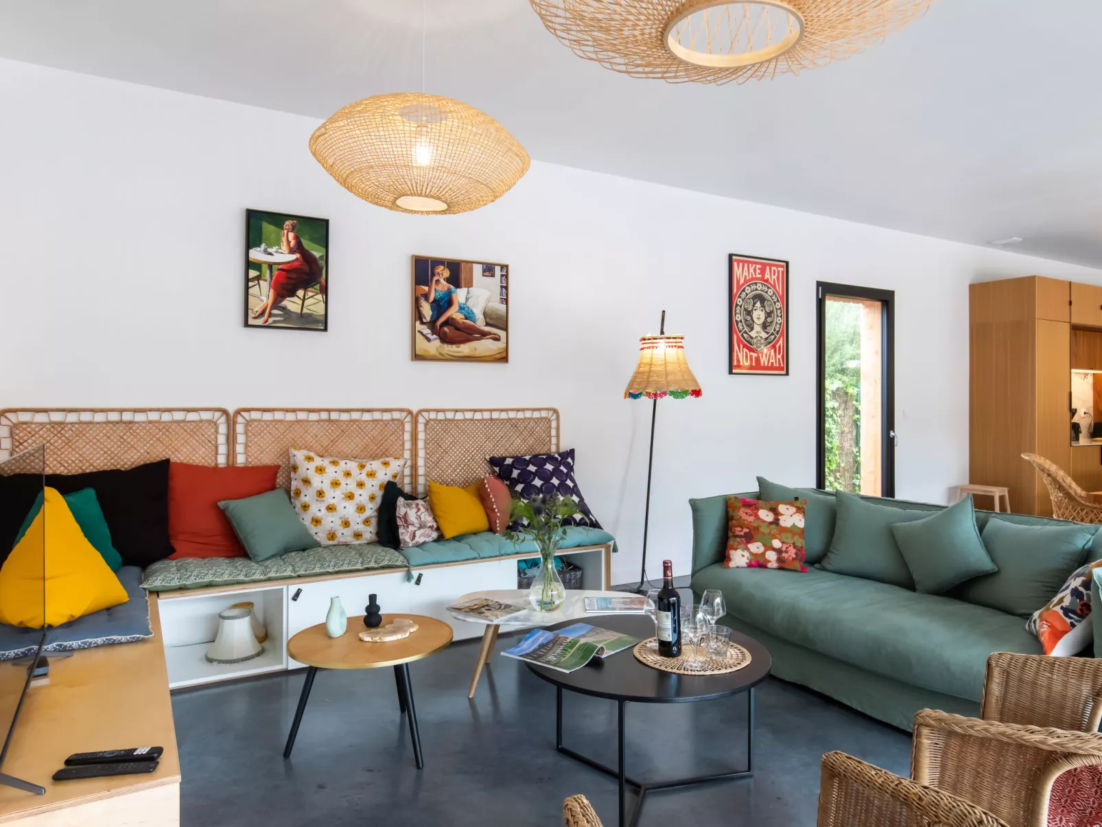 La Villa Agapanthes-Binnen