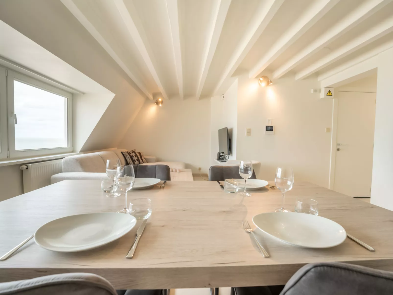Koekoeksnest Penthouse at the beach-Binnen