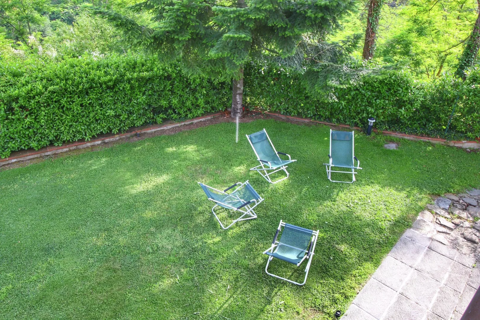 Il Belvedere-Tuinen zomer
