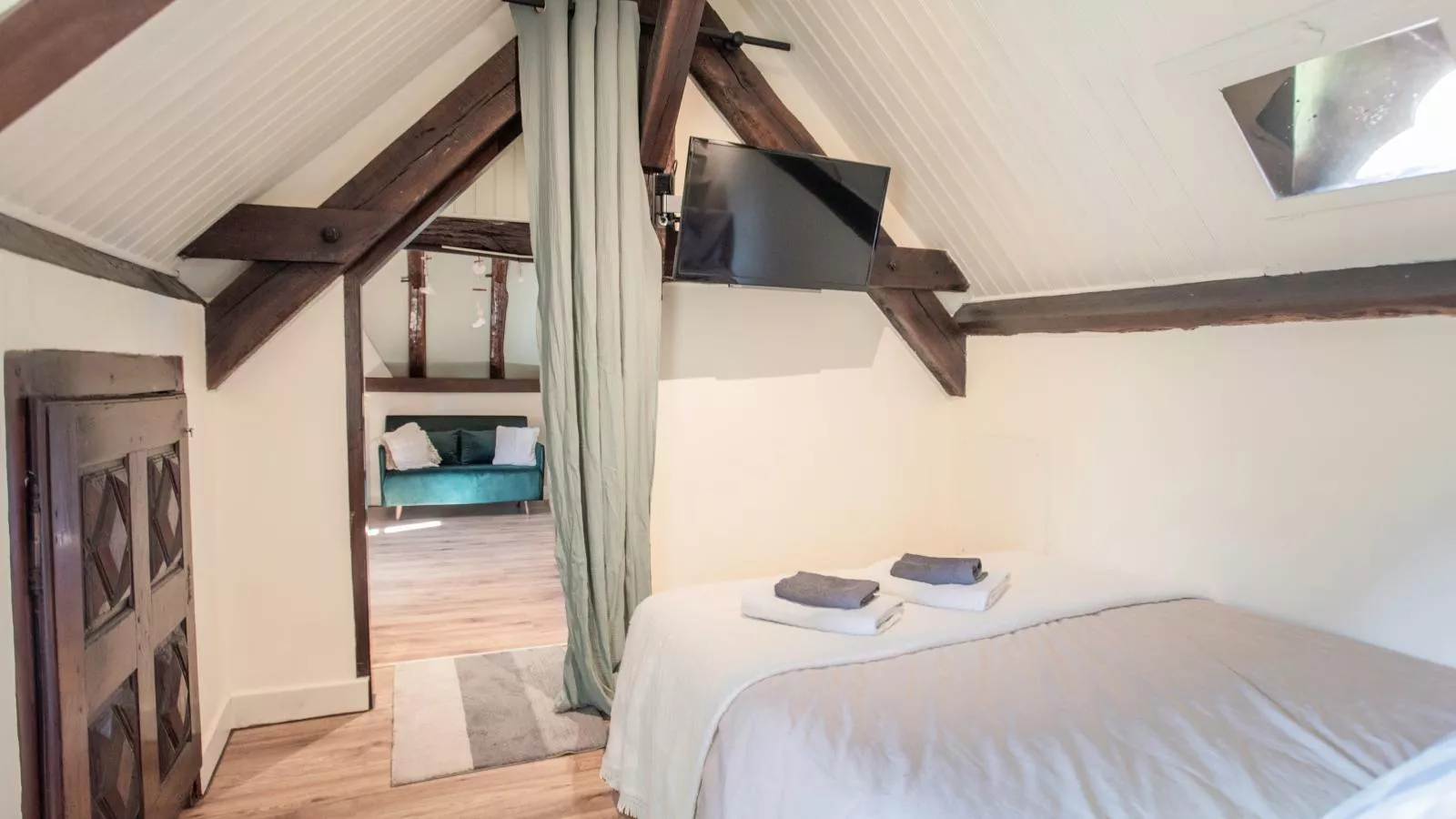 LEnvie de Metz studio-Slaapkamer