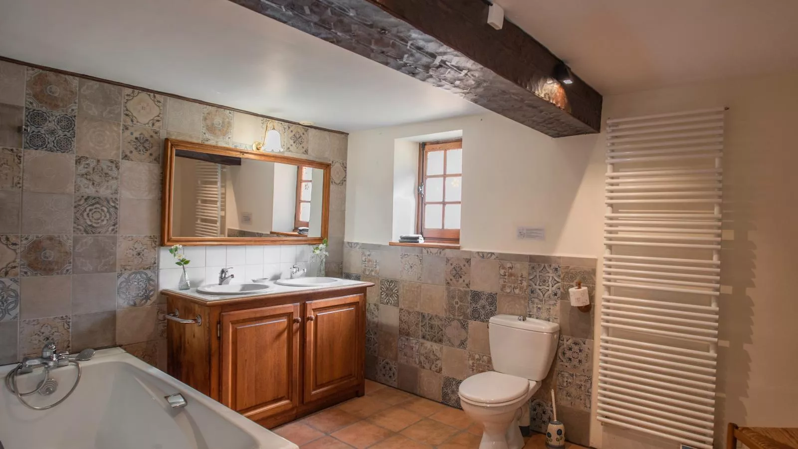 Gite Cottage-Badkamer