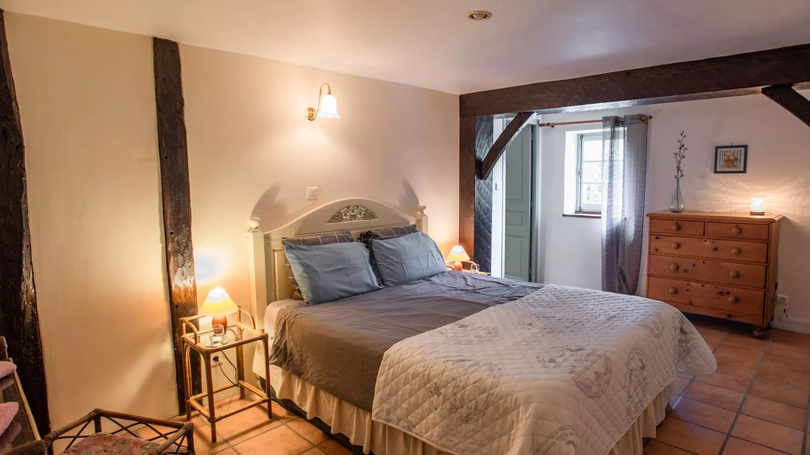 Gite Cottage-Slaapkamer