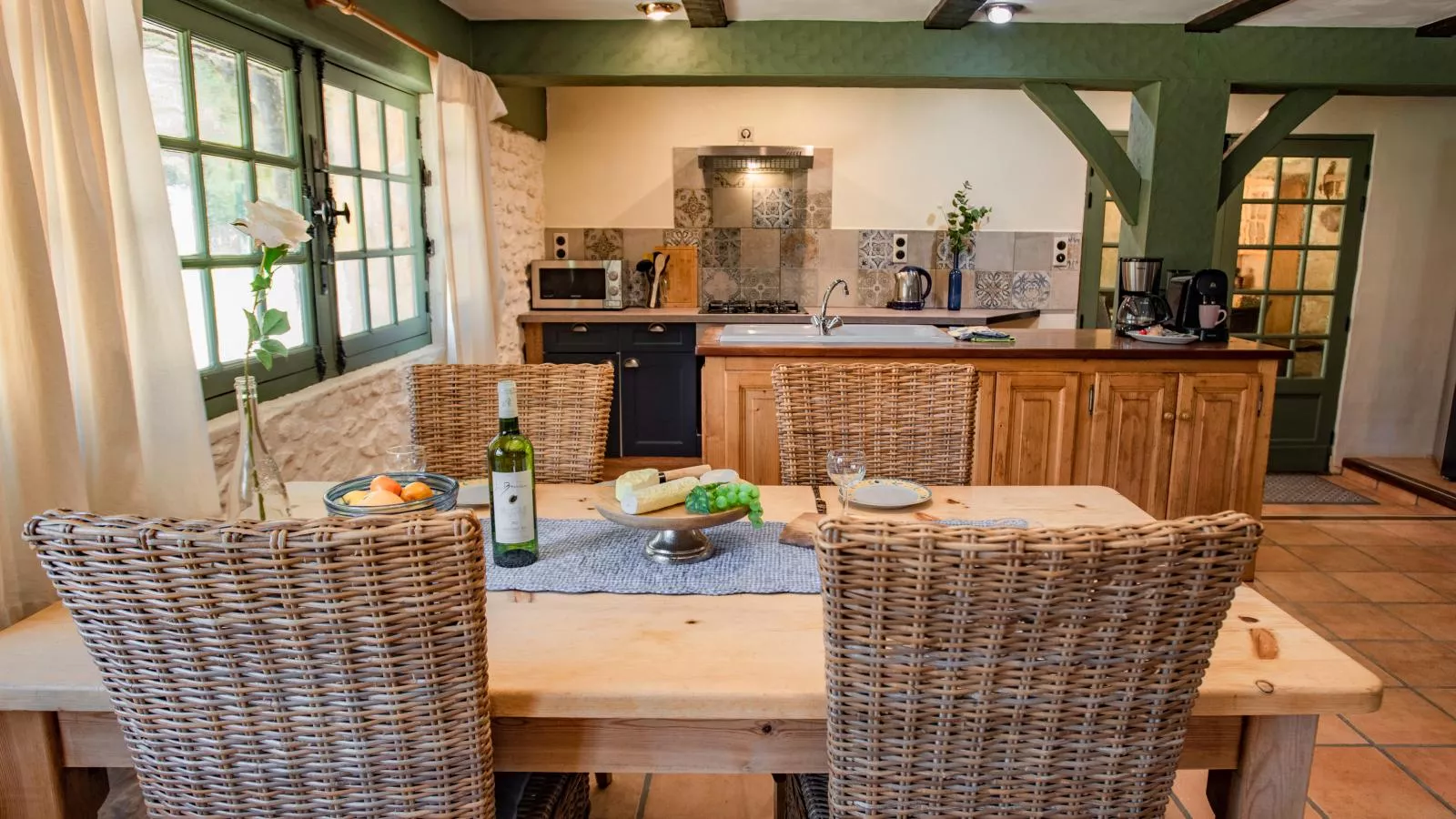 Gite Cottage-Keuken