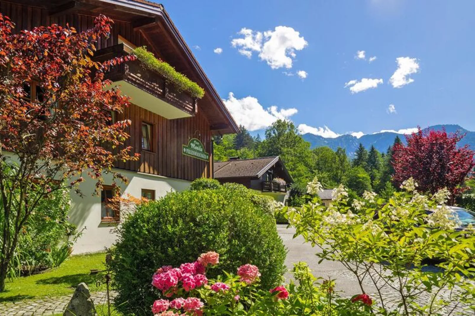 Country house Monika, Bayerisch Gmain-Studio, 48 qm (OG)-Buitenkant zomer