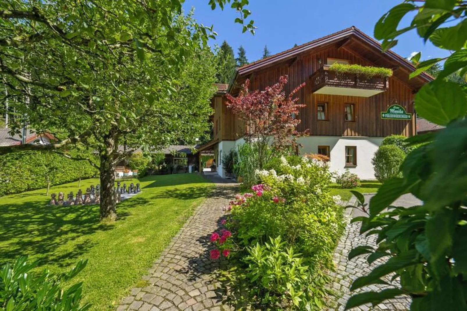 Country house Monika, Bayerisch Gmain-Studio, 48 qm (OG)-Buitenkant zomer