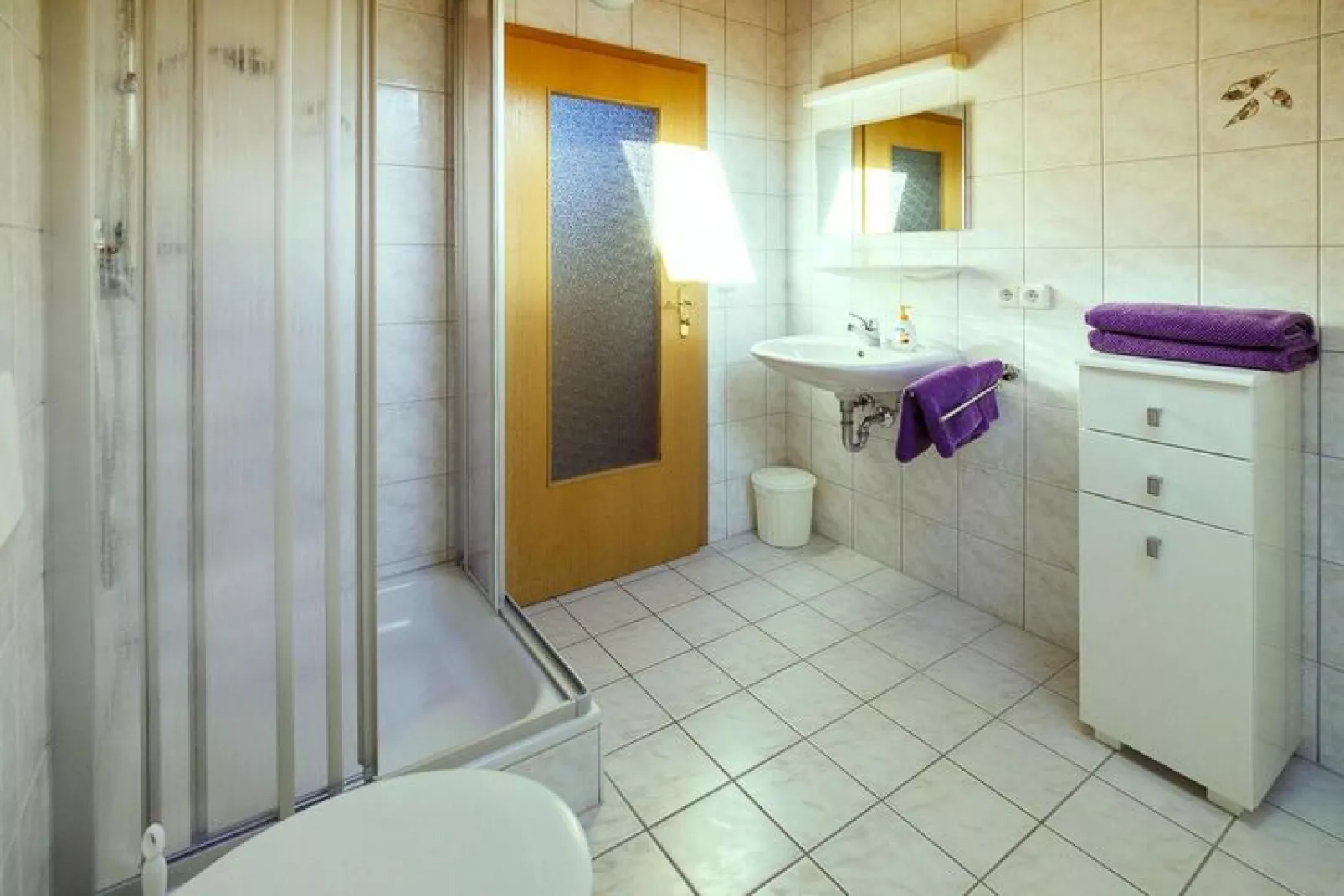 Country house Monika, Bayerisch Gmain-Studio, 48 qm (OG)-Badkamer