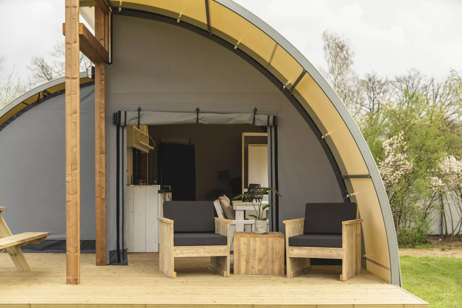 Vakantiepark Mölke 31-Terrasbalkon