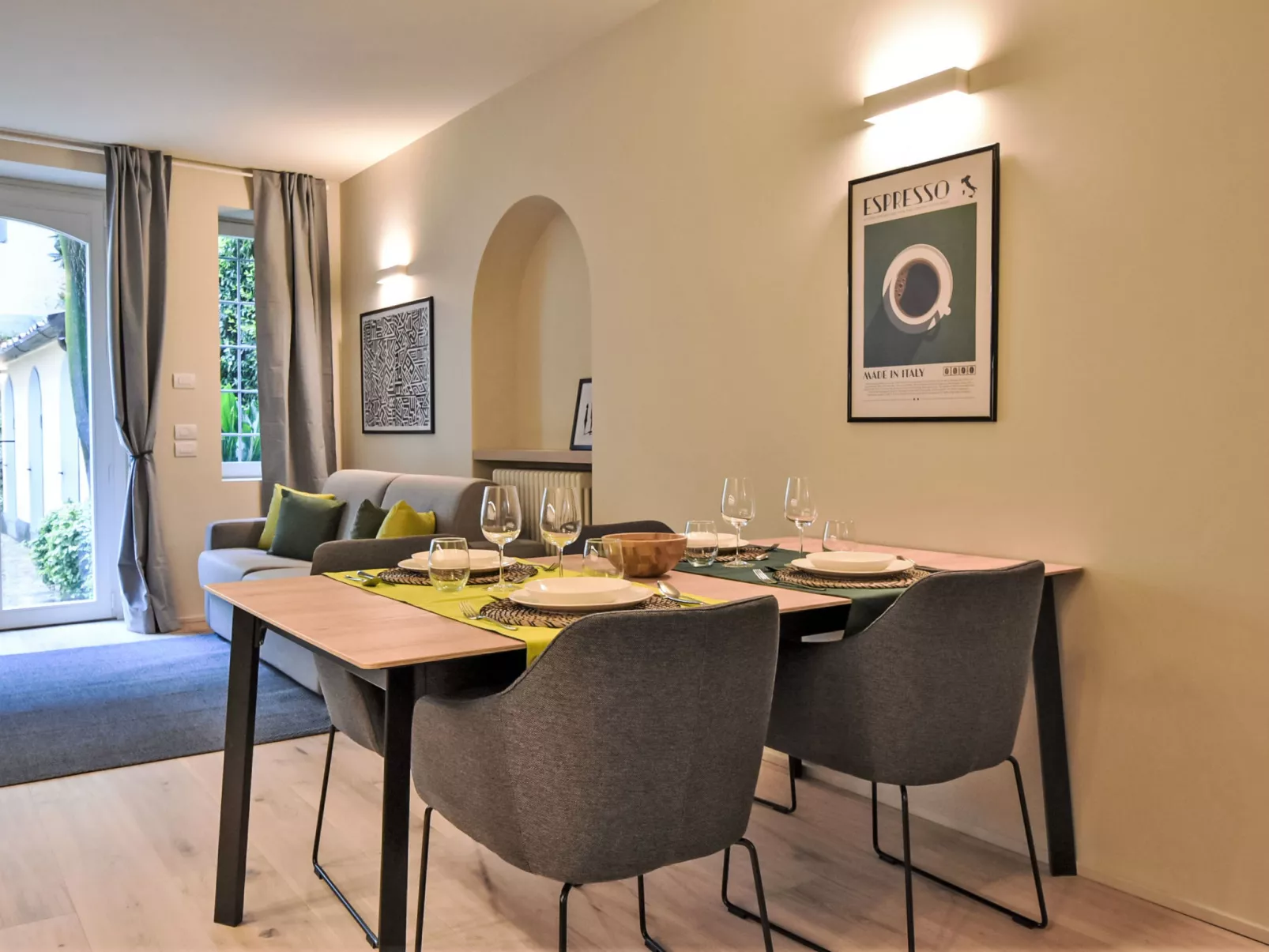 Crocetta Courtyard-Binnen