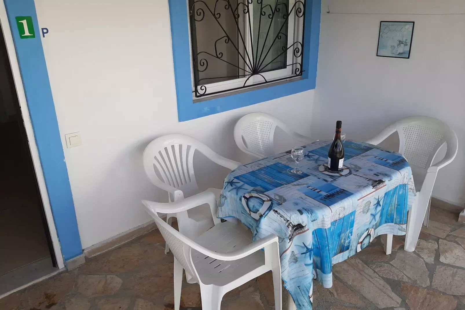 Andromaches Apartments Superior Double Studio-Terrasbalkon
