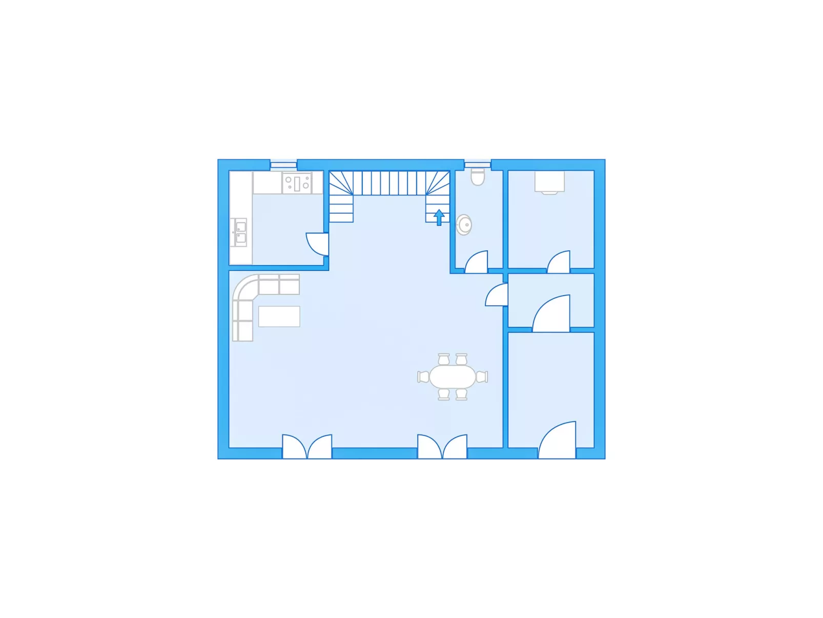 Chalet Praline-Binnen