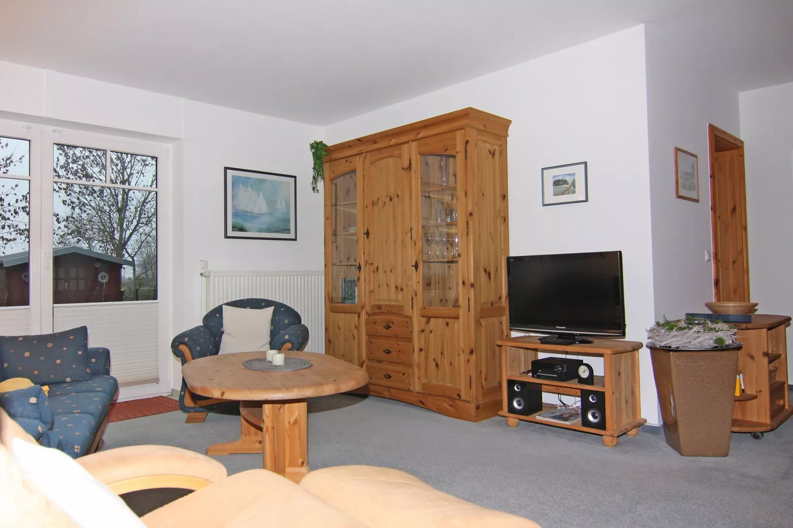 Schlagsdorf 40 Weiter Feldblick ganzes Haus-Woonkamer