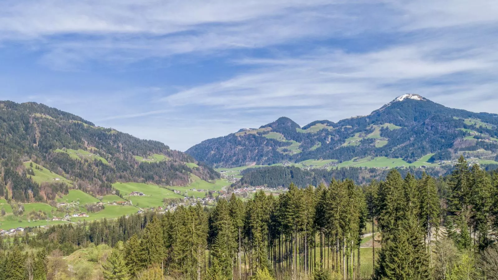 Im Brixental II-Gebieden zomer 20km