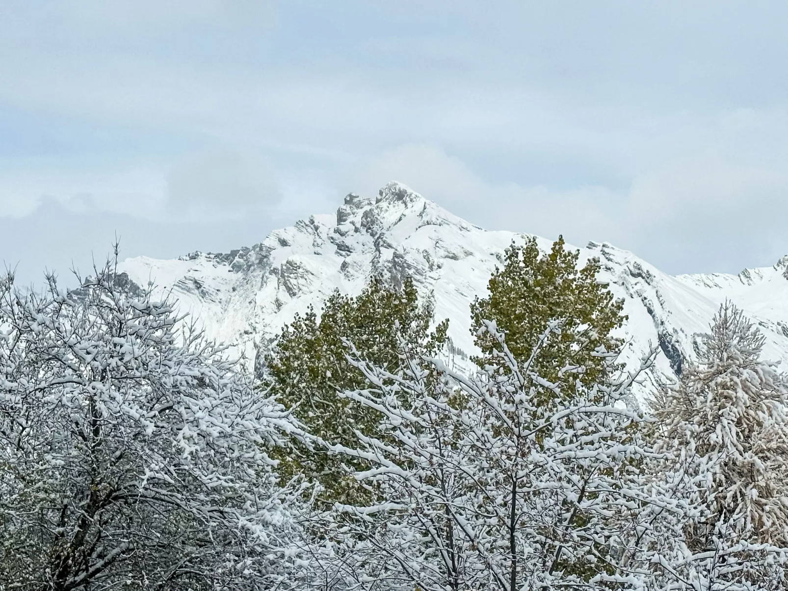 Swiss Alps view Aiglon H2-Buiten
