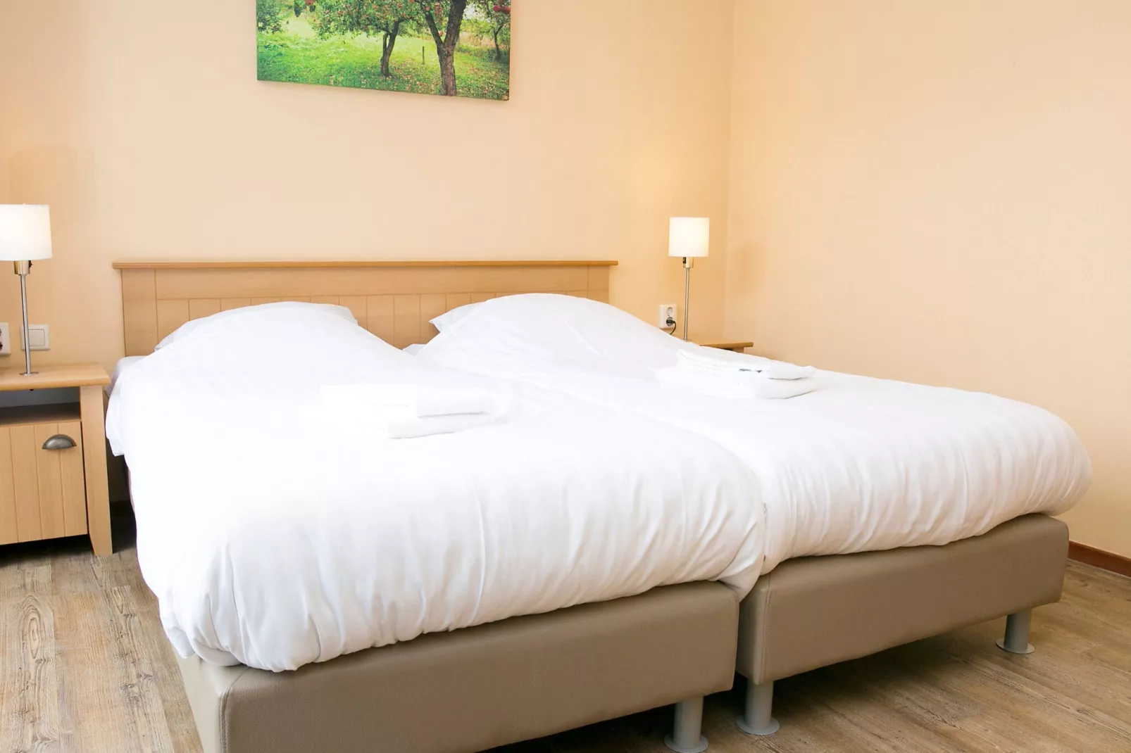 Comfort bungalow – Max 6 personen – nummer 49-Slaapkamer