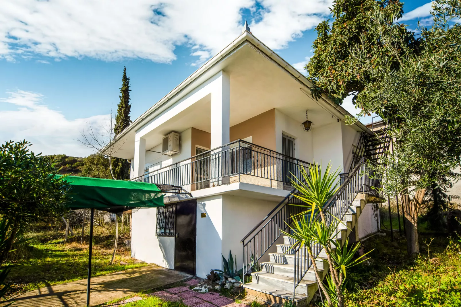 Bungalow with ocean view-Buitenkant zomer