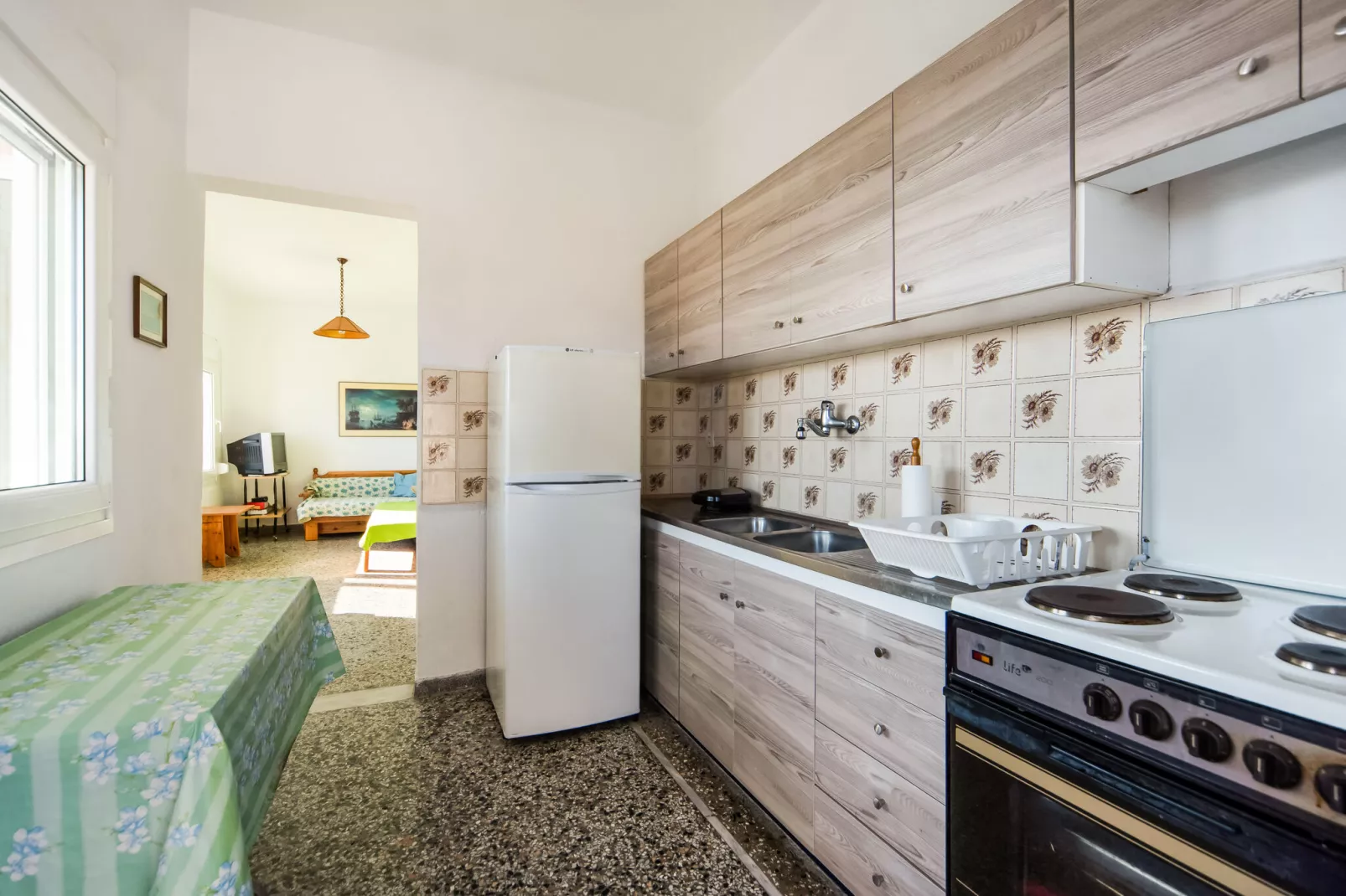 Bungalow with ocean view-Keuken