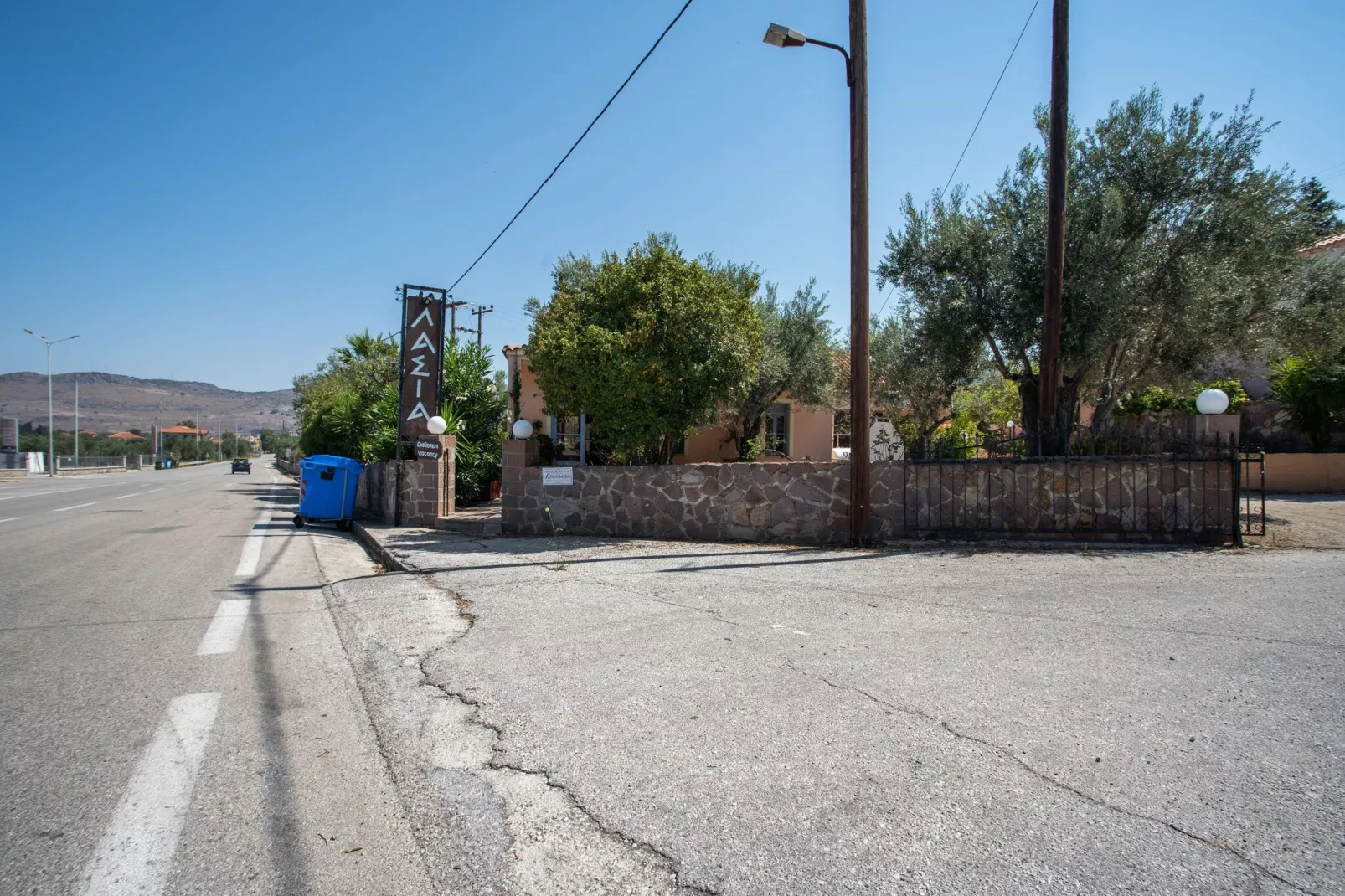 Gezellige studio op Lesbos met zwembad-Gebieden zomer 1km