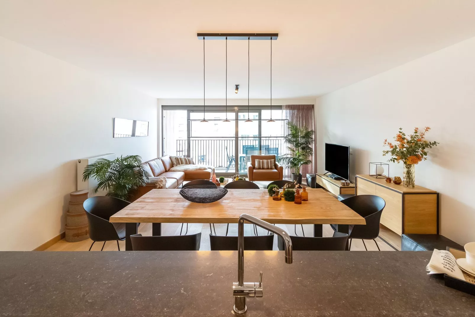Crystal Sea View Appartement-Eetkamer
